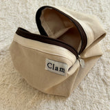 Clam ラウンドポーチ _ アングバター