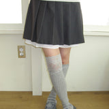 シフォンプリーツスカート