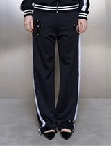PIRMA SET-UP DOUBLE PATCH TRACK PANTS