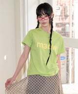 M3OW スリムTシャツ - グリーン