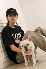 動物愛護コラボキャンペーンTシャツ ブラック