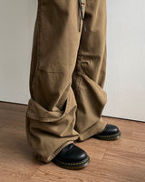 Layer Washing Cotton Pants