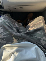 Bone Camo Bermuda Sweat Pants