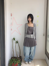 punching pocket cardigan