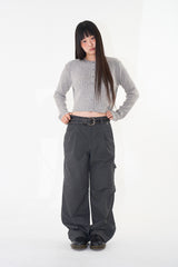 Chili cashmere crop cardigan