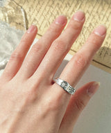 White Star cubic Ring