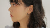 【MADE】 Bubble garden earring