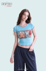 ミント ジューシー マッシュ ショートスリーブ Tシャツ