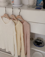 Sua loose fit boucle knitwear