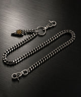 NC-402 Antique Flat Surgical Steel Curve Chain