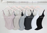 Rocky Deep Round Ribbed Sleeveless