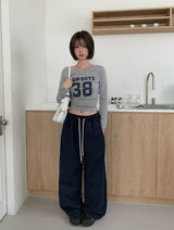 ターンズ38ワンオフナンバーレタリングロングスリーブTシャツ