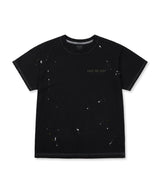 イージープリンティングクロップドTシャツ - ブラック
