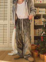 Dyed Parachute Cargo Pants