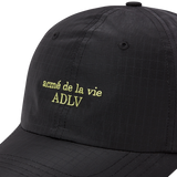 25SS CHECK RIPSTOP STRING BALL CAP BLACK