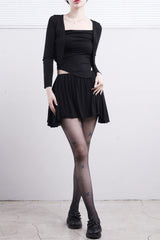Solen cardigan + nasi + shorts set