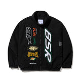 BSR スポーティートラックジャケット ブラック