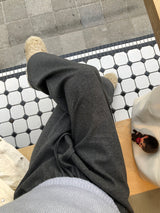 [MADE] エントールベロアワイドパンツ