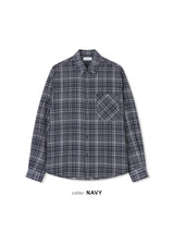 Ant check long sleeve shirt