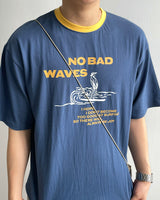 ウェーブプリントTシャツ