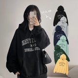 Tans Lettering Boxfit Hoodie (6 colors)