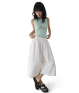 Flower Print Boat Neck Crop Tank Top