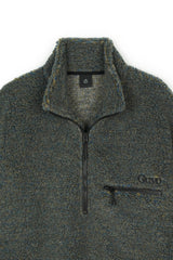 Sherpa Half-zip, teal