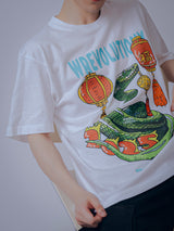 新年巳年Tシャツ（ホワイト）