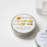 String Beads Clear Tape / Necklace