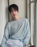 オーベン コットン ベーシック ロング スリーブ Tシャツ