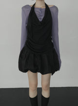 Leon See-through Snap Cardigan