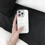 Dot Angel - silver epoxy case