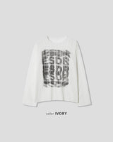 River see-through knit