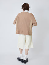 DECONSTRUCTED ZIPPER SHORT