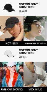 ジョイメントSTRAP RING ロゴ キャップ [2カラー]