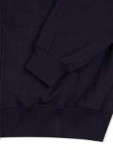 UNISEX Two-Tone Blur Emborogo Hood Zip-Up Navy (FCF1ZP323M)