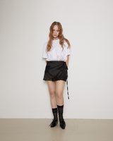 Satin strap sk / black