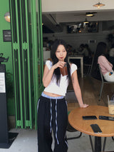 3 ライントラックパンツ