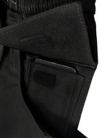 BIKER SNAP TRACK PANTS_BLACK
