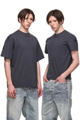 Slim Embroidered Logo Tee