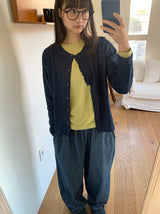 26SS★ [BAONHAUS]ティアフリルカーディガン