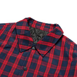 24FW BASIC LOGO CHECK QUILTING COACH JACKET RED