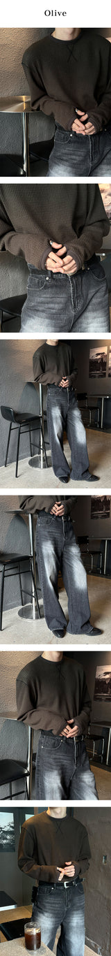 [F/W] Wool waffle warmer sleeves(3color)