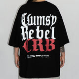 BACK PRINTED SHORT SLEEVE TEE