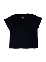 W Spider Web Tee in Black