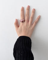 Polka Dot Heart Ring