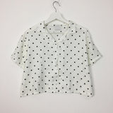 Dot Capri Shirt  (2color)