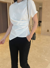 チャブル シャーリング ラップ スパン ショートスリーブ Tシャツ