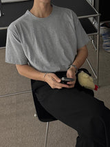 ASCLO 20セミUネック半袖Tシャツ (6color)