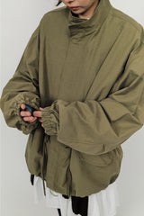Regular half-neck night jacket (3color)